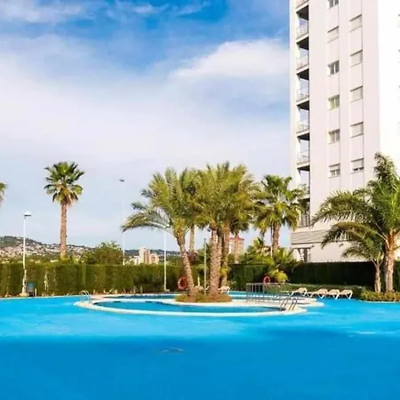With Sea View Pool & Private Parking Calpe